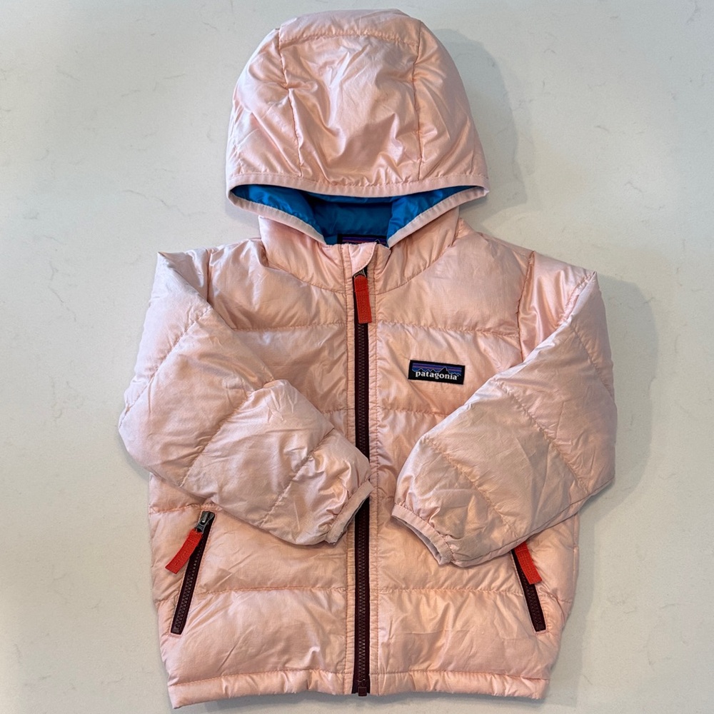 Patagonia Light Pink Hooded Jacket